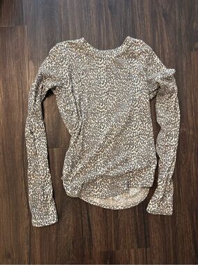 American eagle Soft cheetah long sleeve